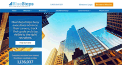 Desktop Screenshot of bluesteps.com